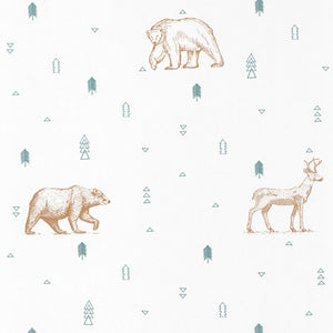 Papel pintado Caselio Our Planet Grizzly Bears