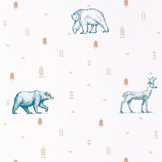 Papel pintado Caselio Our Planet Grizzly Bears