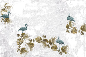 Mural Instabilelab Ilmezzomancante Bird Garden
