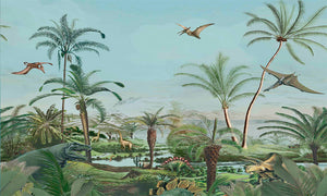 Mural La Maison Walls Yoohoo Dinoland